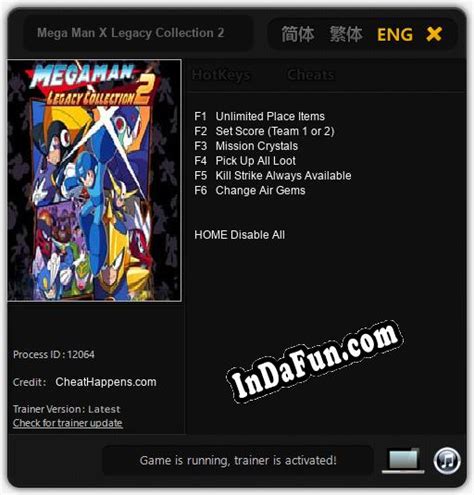 Mega Man X Legacy Collection 2: Trainer +6 [v1.3].